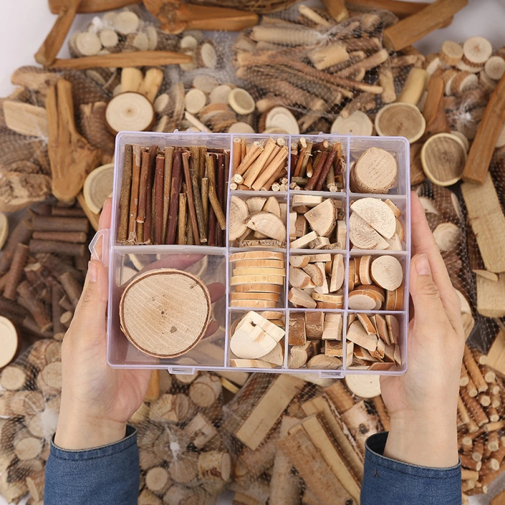 DIY natural log block set box