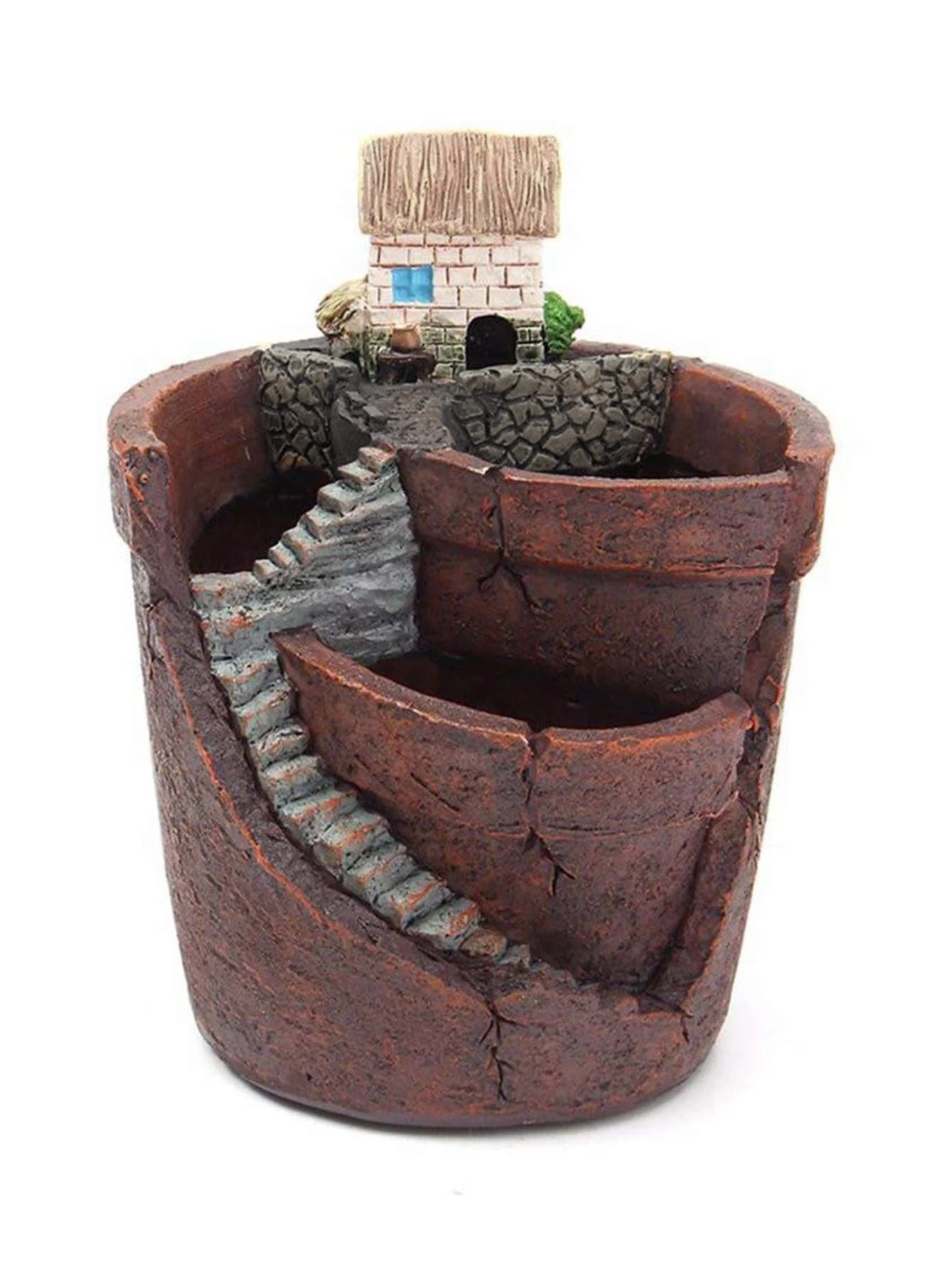 Creative round succulent flower pot
