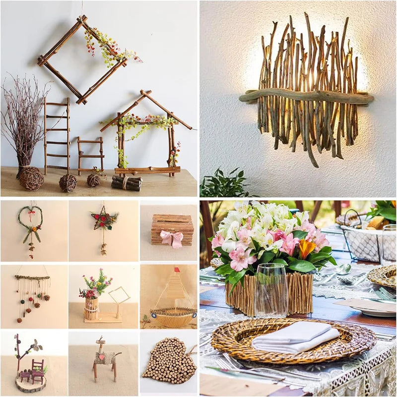 Crafts Wood Log Sticks