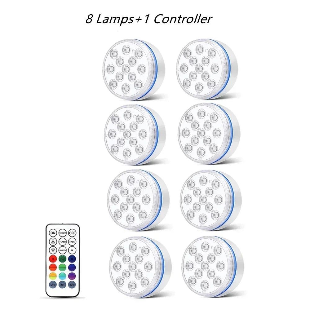 Night Lamp for Pond Pool Aquarium