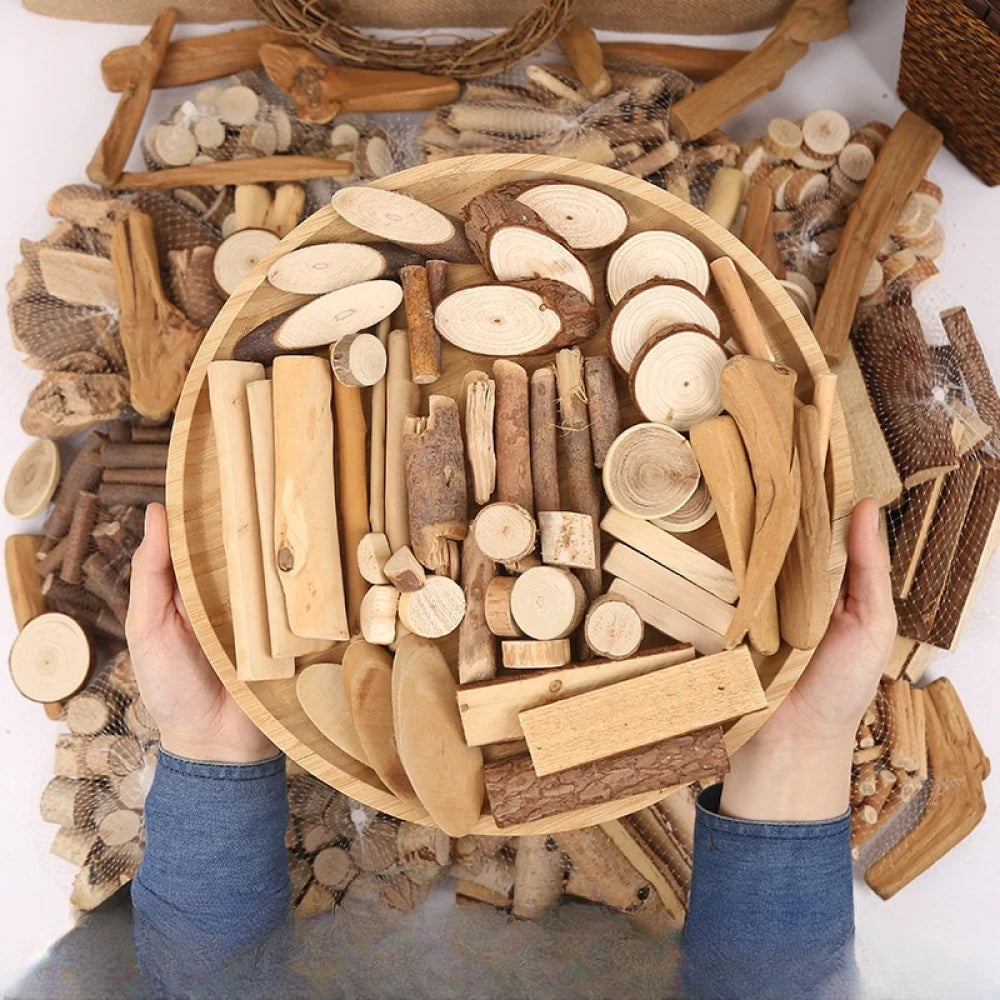 DIY natural log block set box
