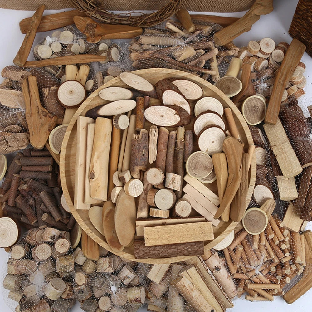 DIY natural log block set box