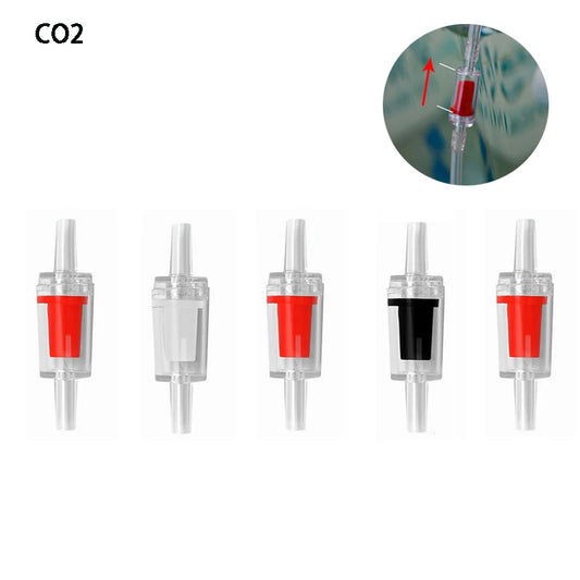 Aquarium water valve to the CO2 system diffuser