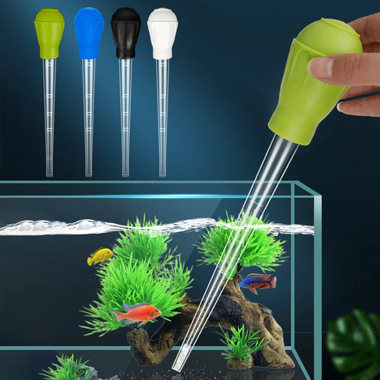 Manual Aquarium Gravel Cleaning Straw