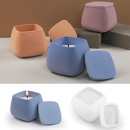 Silicone Mold DIY With Lid Jewelry Storage Box