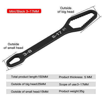 8-22mm Universal Torx Wrench Self-tightening
