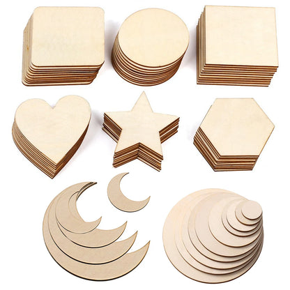 10 Multi Size Wooden Home Decoration DIY