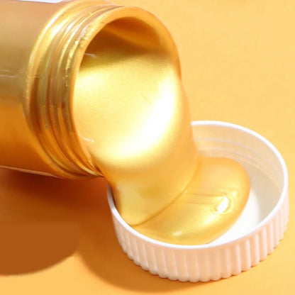 100ml Gold Acrylic Waterproof Metallic Color