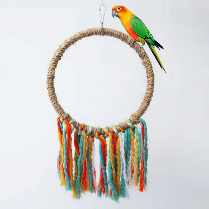 Parrot Hanging Cage Swing