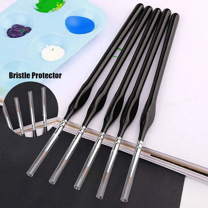 11pcs Micro Detail Paint Brush Set,Triangular Grip Handles